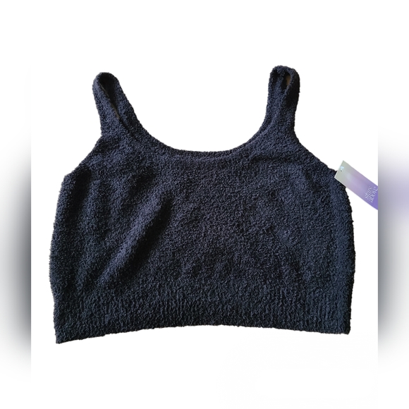 STARS ABOVE | BLACK CROP TANK | SIZE LARGE - Picture 3 of 12